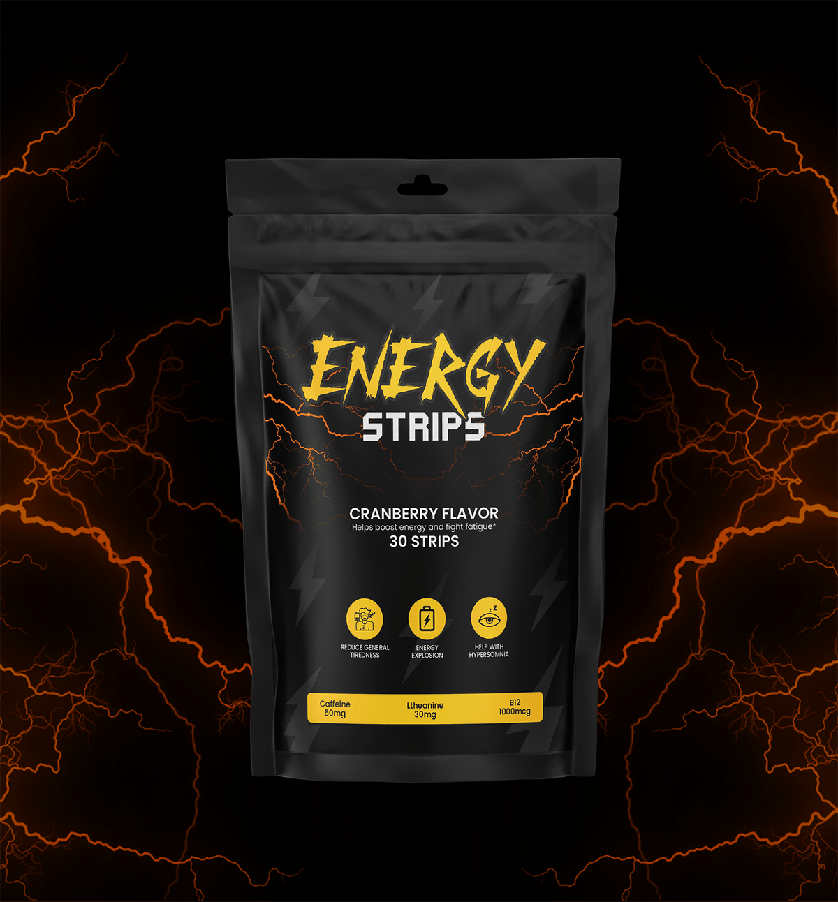 INSTANT ENERGY ORAL STRIPS - Gummy Goodies