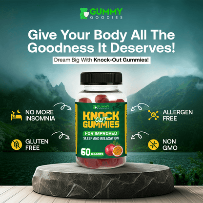KNOCK OUT GUMMIES FOR PEACEFUL SLEEP - Gummy Goodies